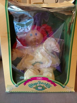 Vintage 1985 Cabbage Patch Kid with Birth Certificate and Box 3