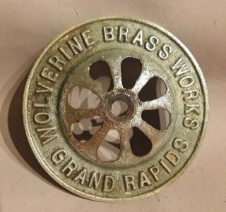 Antique Sink Tub Shower Drain Strainer Wolverine Brass Grand Rapids