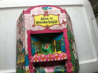 Vintage Kiddle Alice In Wonderland Castle Vgc