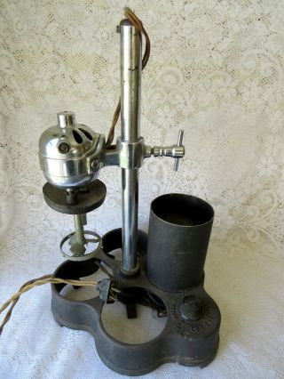 Rare Antique 1913 - L & R Special - Pocket Watch Jewelry Cleaning Machine -
