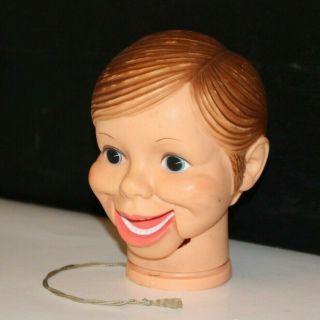 Vintage Ventriloquist Dummy Head - Horsman - Doll Puppet Figure Antique