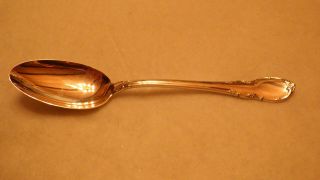 Lunt Tea Spoon 6 - 1/8 " - Modern Victorian - Sterling Silver No Mono