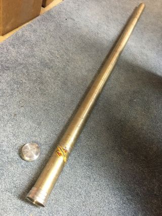 Vintage Wright Mcgill Fly Rod Tube For 8’ Fly Rod.  No.  2a.  Tube And Cap Only