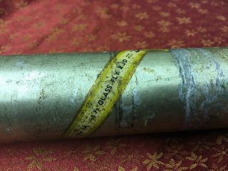 Vintage Wright Mcgill Fly Rod Tube For 8’ Fly Rod.  No.  2A.  Tube And Cap Only 2