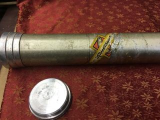 Vintage Wright Mcgill Fly Rod Tube For 8’ Fly Rod.  No.  2A.  Tube And Cap Only 4