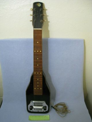 Vintage Regal Made In Chicago Lap - Steel 6 String Electric Guitar