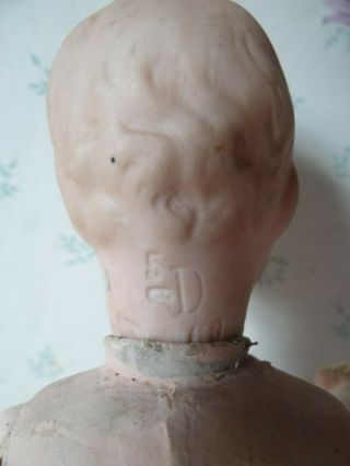 Antique German Bisque Head Character Baby Doll Gerbruder Heubach. 4