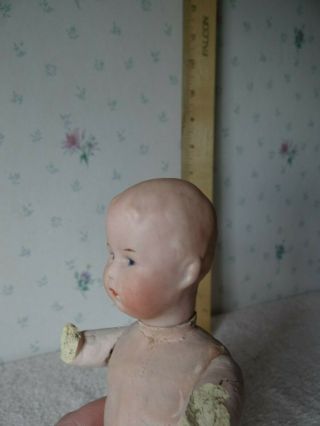 Antique German Bisque Head Character Baby Doll Gerbruder Heubach. 8