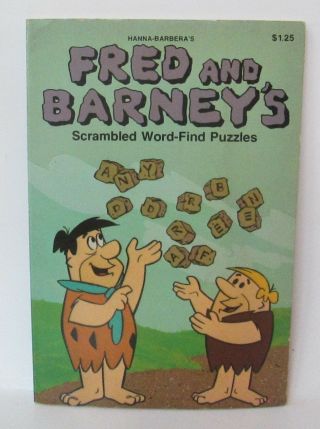 Vintage Flintstones Fred And Barney 