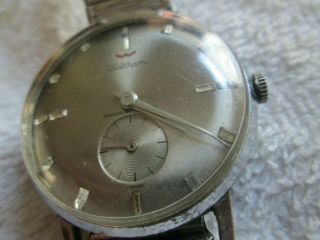 Mans Vintage Waltham Mechanical Hand winding Wristwatch 4