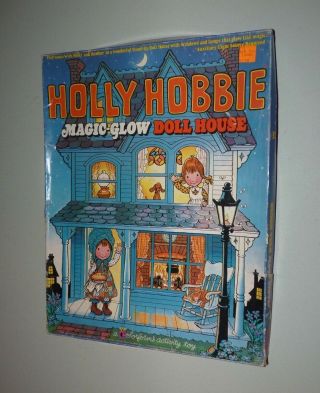 Rare Vintage Holly Hobbie Magic - Glow Doll House Colorform 1977