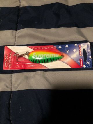 Supreme X Dardevle Fishing Lure Fire Tiger Ss19 Authentic