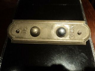 Otis Elevator Brass Call Button