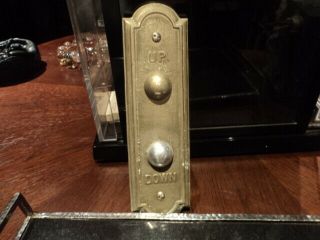 Otis Elevator Brass Call Button 2