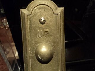 Otis Elevator Brass Call Button 3