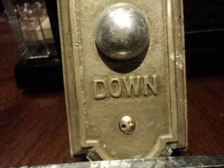 Otis Elevator Brass Call Button 4