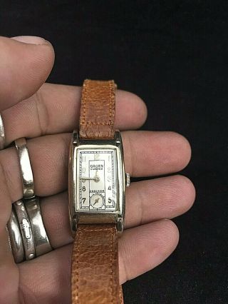 Vintage Gruen Curvex 17 Jewel Men ' s Wristwatch 2