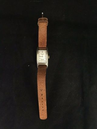 Vintage Gruen Curvex 17 Jewel Men ' s Wristwatch 3