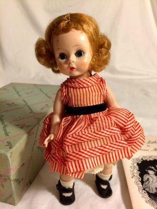 Vintage Madame Alexander Bkw Doll Alexander - Kins 8 " Wendy,  1956,  594