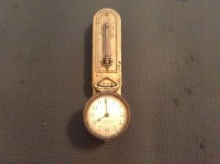 Vintage Minneapolis Honeywell Clock Thermostat