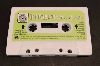 Teddy Ruxpin " The Airship " Cassette Tape Vintage 1998 Yes Entertainment Corp