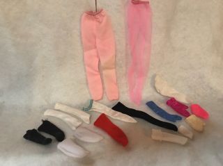 Vintage Barbie And Friends Doll Clothes Tights Panty Horse Gloves Soaks Mittens
