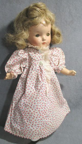 Vintage Madame Alexander Clothes For 13 " Princess Elizabeth Doll - Nightgown