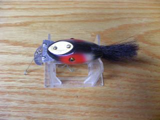 Creek Chub Baby Dinger Repainted By Ed Bartley In Redwing Bb