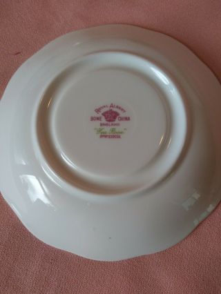 Vintage Royal Albert Tea Rose Bone China Tea Cup & Saucer England 5