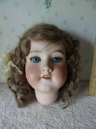Antique German Bisque Doll Head Armand Marseille 390