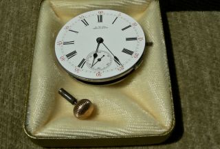 Antique Awc Waltham Model 1872 Size 16s 15 Jewel Pocket Watch Movement Runs