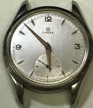 Vintage Omega Stainless Steel Watch 2503 - 6 With 265 Movement & Subsecond Dial