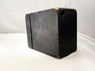 Antique Vintage Pin Hole Box Camera 3X5” USA 2