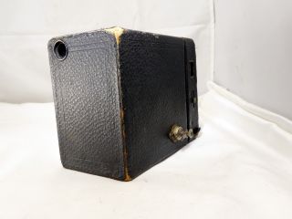 Antique Vintage Pin Hole Box Camera 3X5” USA 3