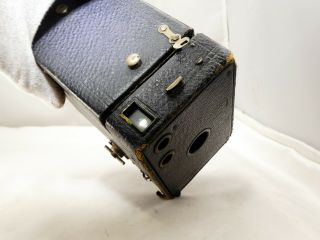 Antique Vintage Pin Hole Box Camera 3X5” USA 5