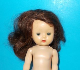 Vintage Nude Nasb 8 " Muffie Walker Doll Circa 1955