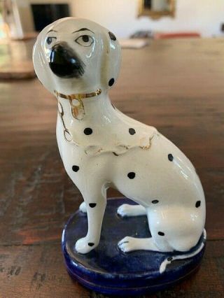 Early Staffordshire Spotted Dog Figurine