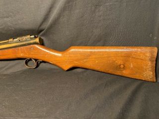 Antique BENJAMIN FRANKLIN 300 BRASS BB Gun Air Rifle 2