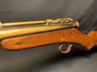 Antique BENJAMIN FRANKLIN 300 BRASS BB Gun Air Rifle 3