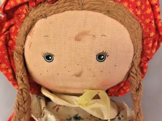 Vintage Knickerbocker Holly Hobbie Friend Carrie Doll 16 
