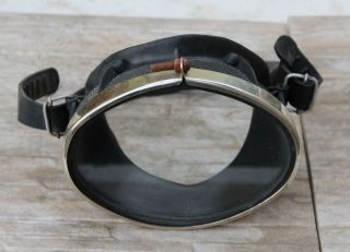Vintage 1970s.  Rubber Scuba Diving Mask Swimming Goggles