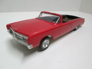 Amt 1966 Chrysler Imperial Custom Convertible Screw Chassis Built - Up