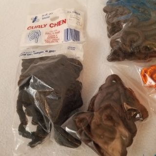 Vintage Blue Jay Brand Curly Chenille Doll Hair Crafting Yellow Red Black Brown 7