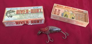 Vintage Heddon Spook Midget River - Runt Fishing Lure