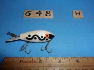 T0648 H Old Wooden Bomber Fishing Lure
