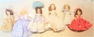 6 Vintage Nancy Ann Storybook Dolls / 06