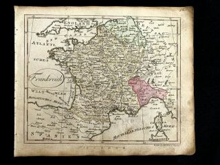 1700s Map Of France