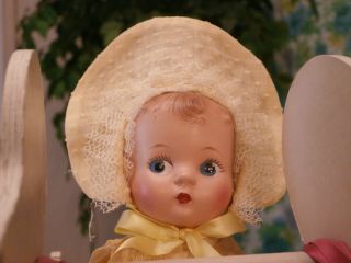 Adopt A Hard Plastic 8 " Doll 1950 