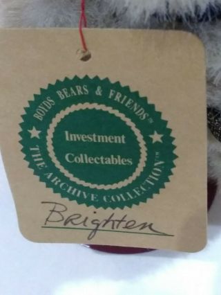 Vintage Boyds Bears Brighton QVC Exclusive Rare Very Hard To Find Retired 6 