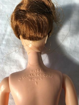 Vintage Ideal Mitzi Barbie Clone Doll No 9820 - 2 4